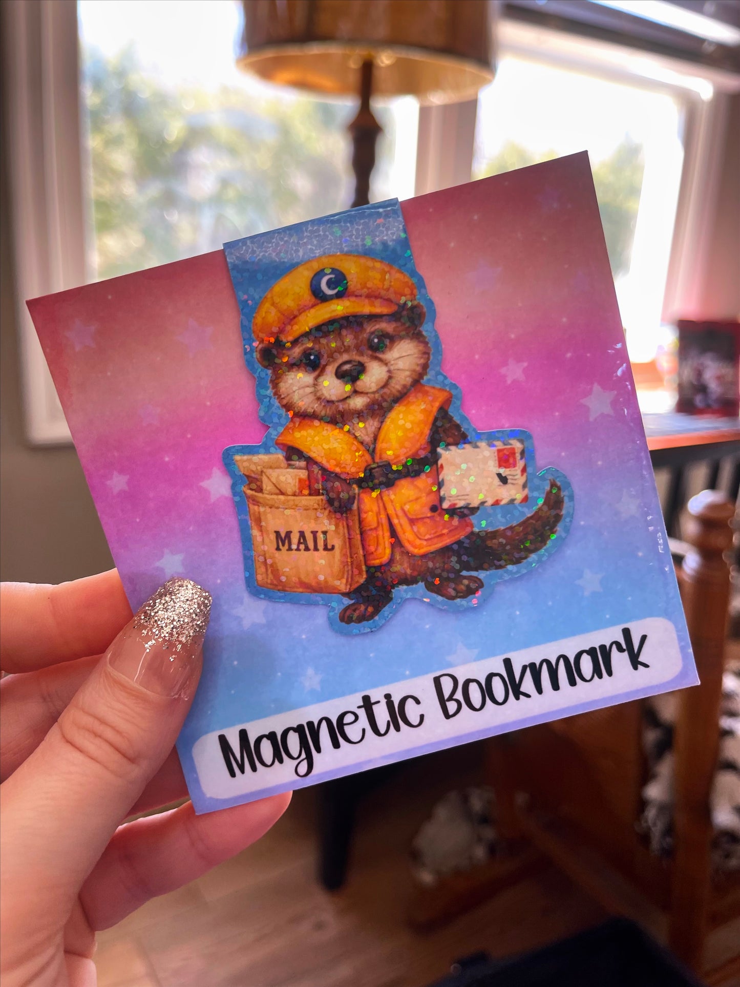 Otter Magnetic Bookmark