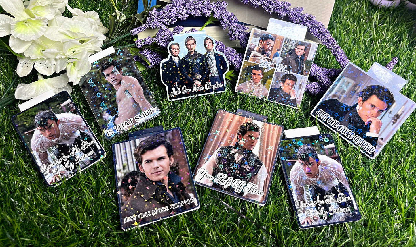 Bridgerton Themed Magnetic Bookmark, Magnetic Bookmark, Acotar Bookmark, Cute Reading Accessory, Book Gift,