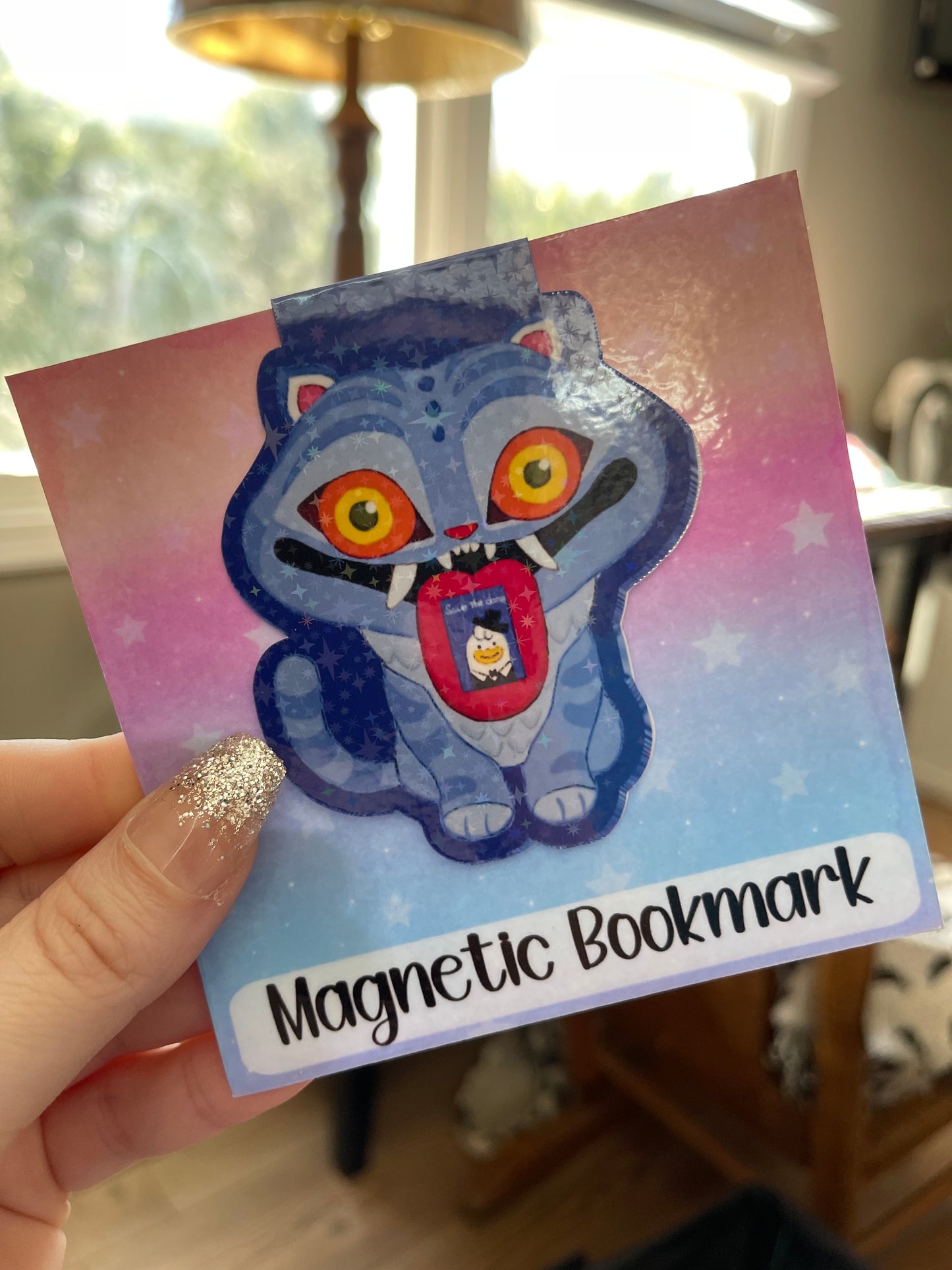 Cartoon Tiger Magnetic Bookmark