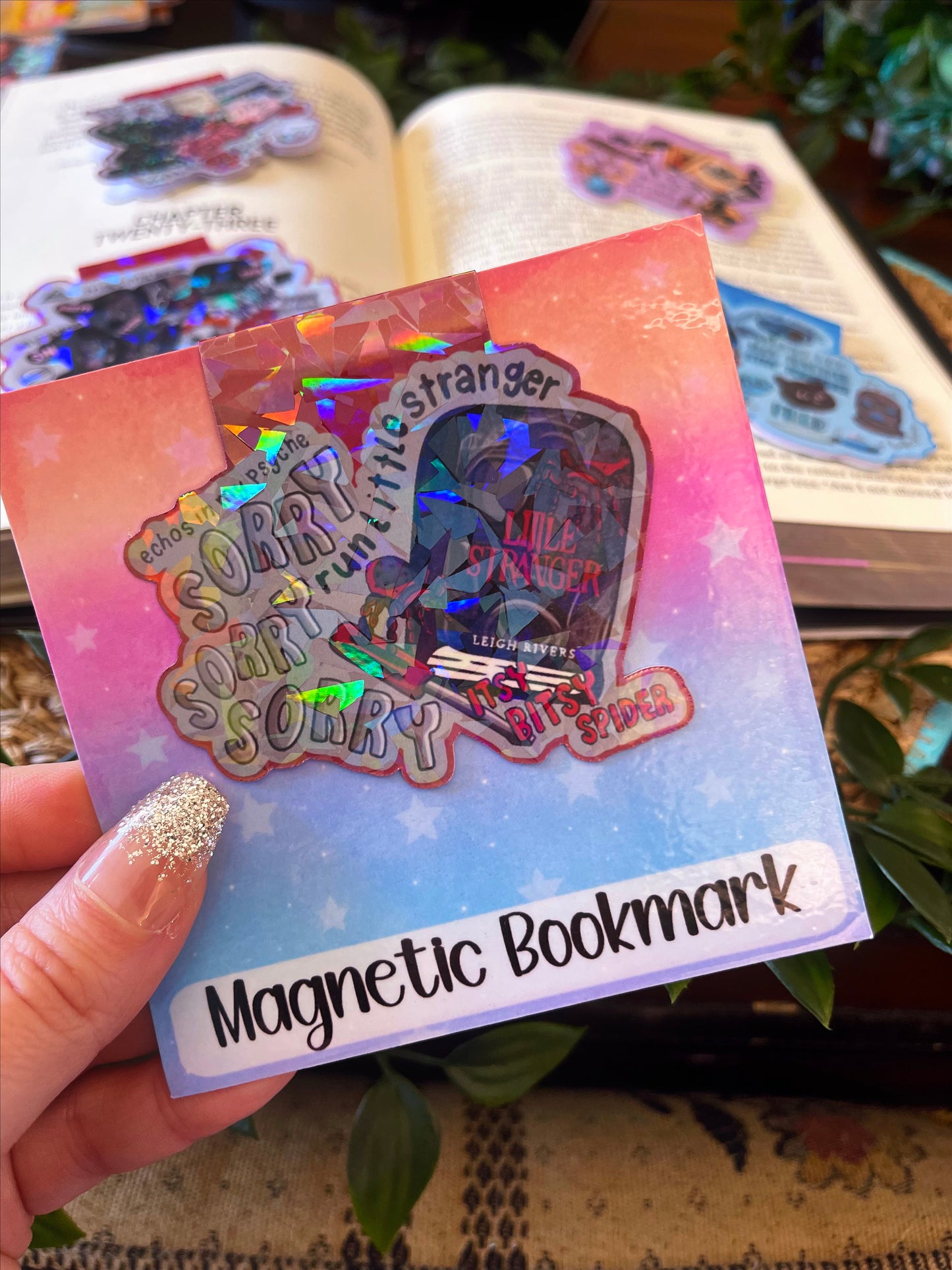 Dark Romance Magnetic Bookmark