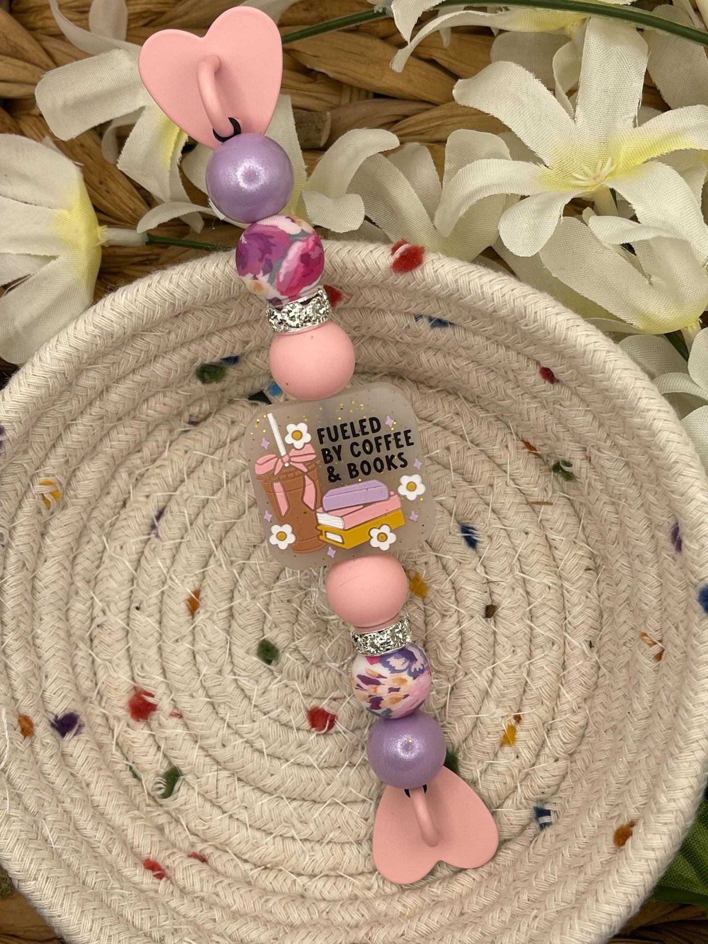 Fueled by Coffee and Books Kindle Strap