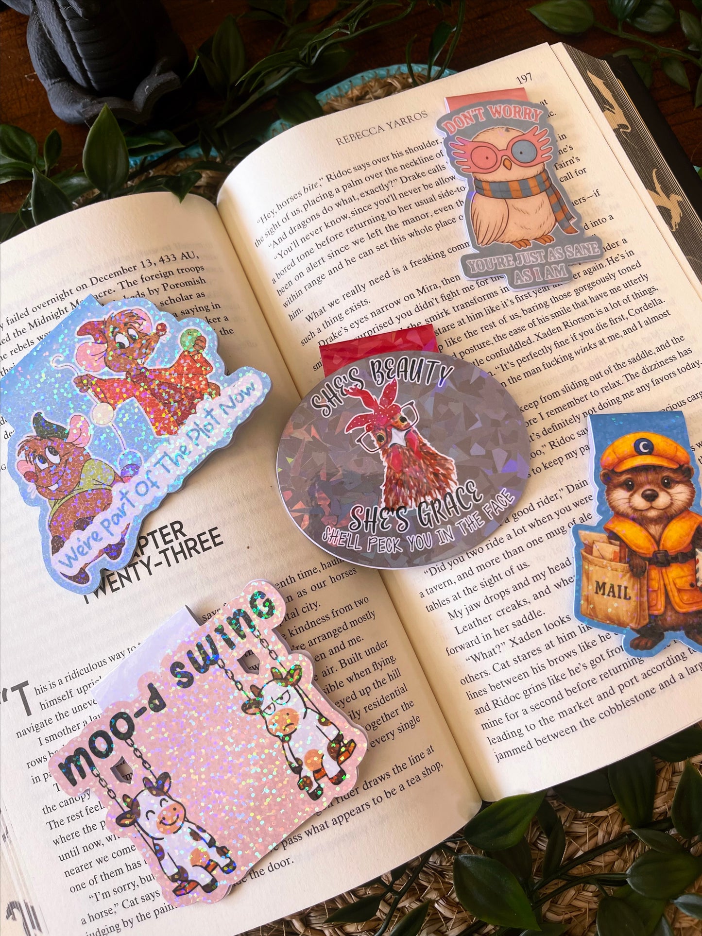 Cute Mouse Magnetic Bookmark