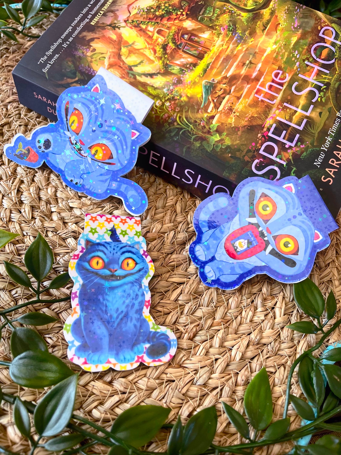 Cartoon Tiger Magnetic Bookmark