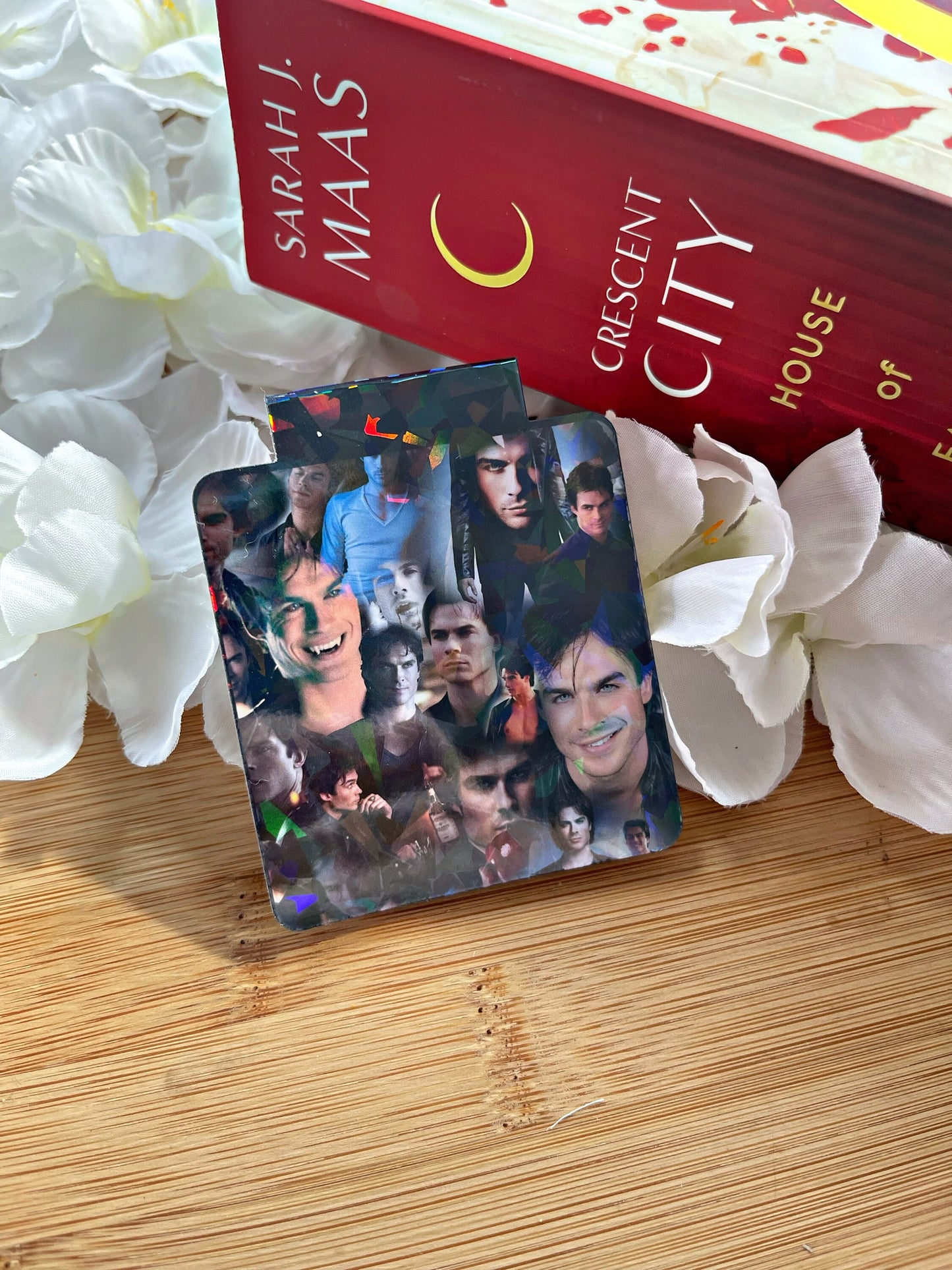 Damon Salvatore Magnetic Bookmark, Vampire Diaries Bookmark, Reading Accessory, Book Gift, Cute Bookmark, Unique Bookmark