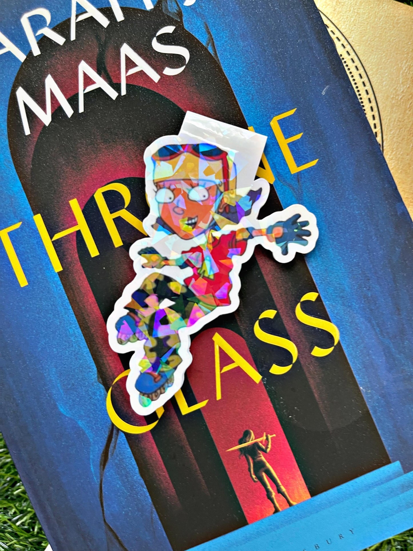 Rocket Power Bookmark, Cartoon Magnetic Bookmark, Cute Reading Accessory, Book Gift,