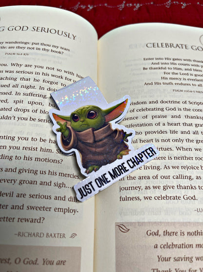 Baby Yoda Bookmark, Magnetic Bookmark, Reading Accessory, Book Gift, Cute Bookmark, Unique Bookmark, Personalized Bookmark