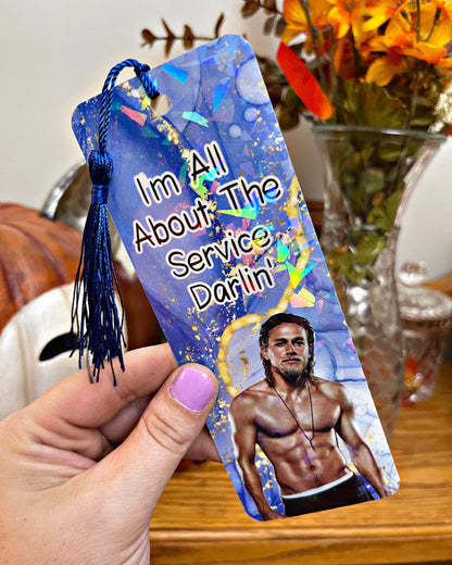 Jax Teller Bookmark, Sons Of Anarchy Bookmark, Dark Romance Bookmark, Reading Accessory, Book Gift, Cute Bookmark, Unique Bookmark,
