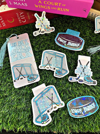 Hockey Romance Era Kindle Stickers/ Hockey Stickers/ bookish Accessories/ Kindle Accessories/ Planner Accessories/ Journal Accessories