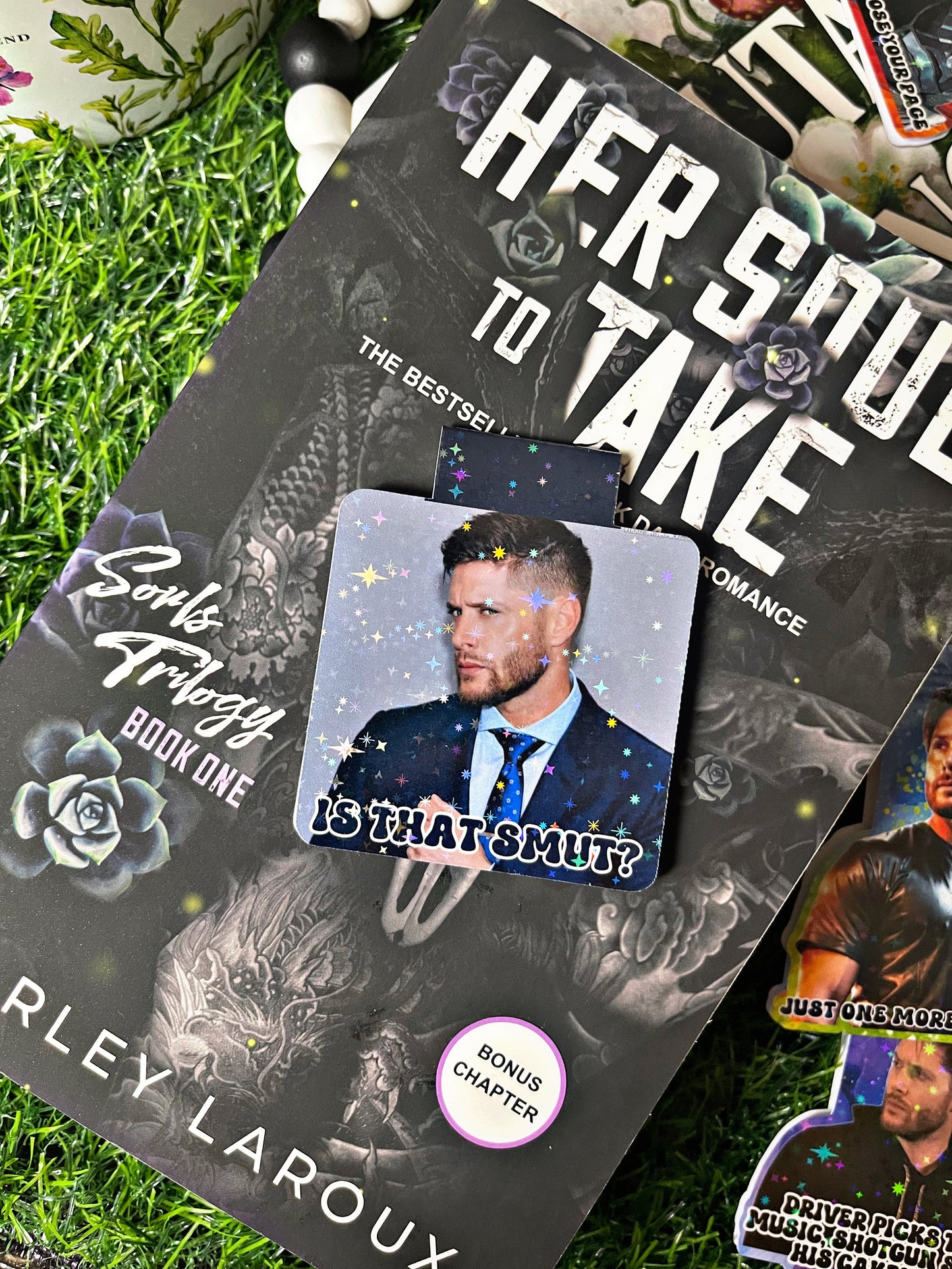 Jensen Ackles Magnetic Bookmark, Supernatural Magnetic Bookmark, Dean Winchester Bookmark, Cute Reading Accessory, Book Gift,