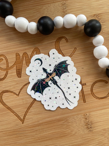 Dragon Kindle Stickers/ Forth Wing Themed Tairn Dragon Stickers