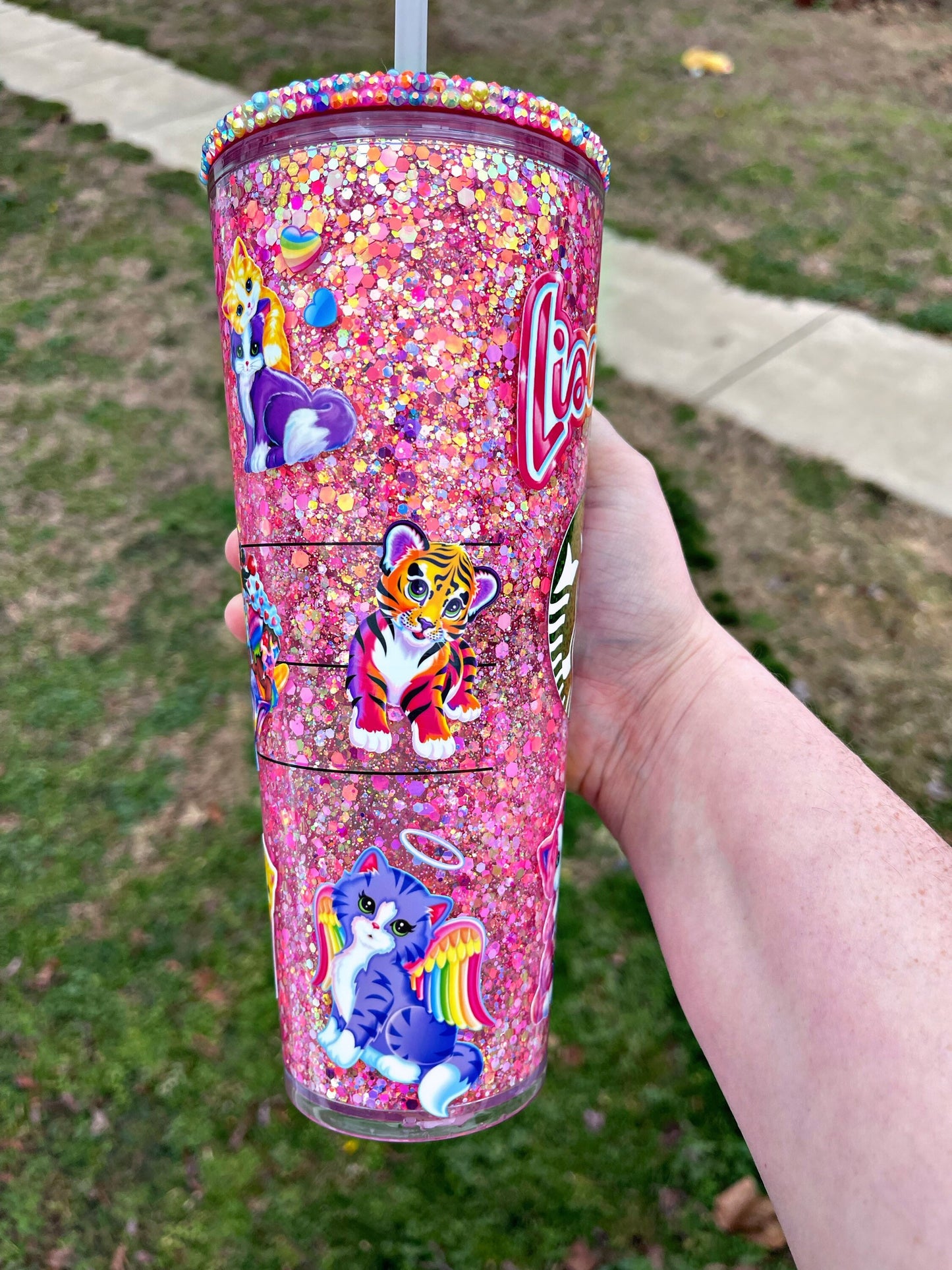 90's Nostalgia Snow Globe Tumbler