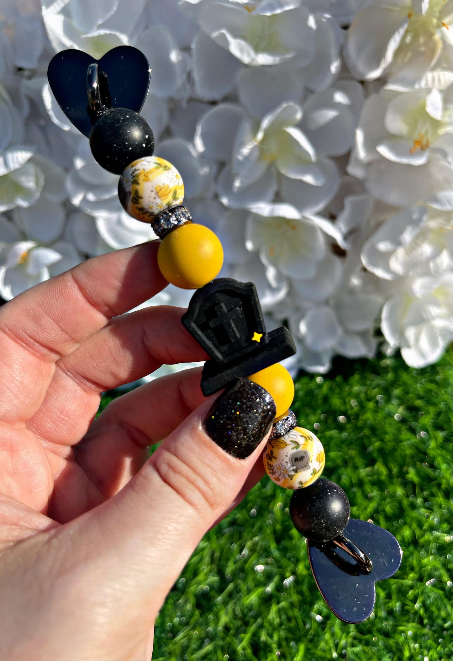 RIP TBR Tombstone Kindle Strap