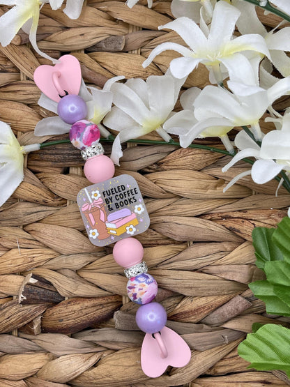 Fueled by Coffee and Books Kindle Strap