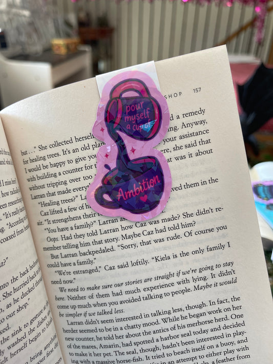 Cup of Ambition Magnetic Bookmark