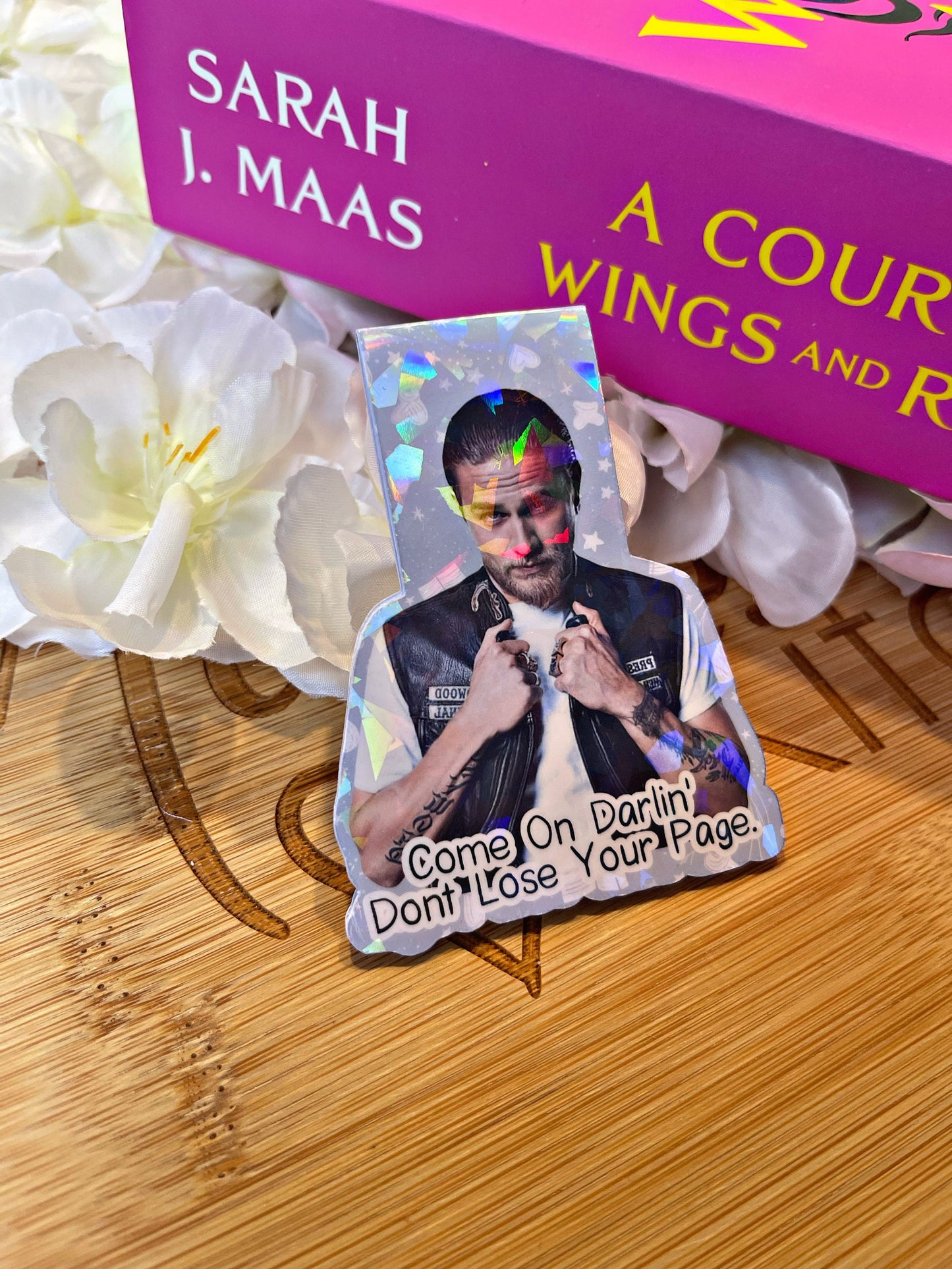 Jax Teller Bookmark, Sons Of Anarchy Magnetic Bookmark, Just One More Chapter, Book Gift, Cute Bookmark, Unique Bookmark,