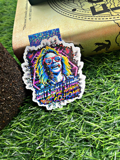 Beetle Guy Magnetic Bookmark, Daylight Come And Me Bookmark, Reading Accessory, Bookish Gift, Cute Bookmark