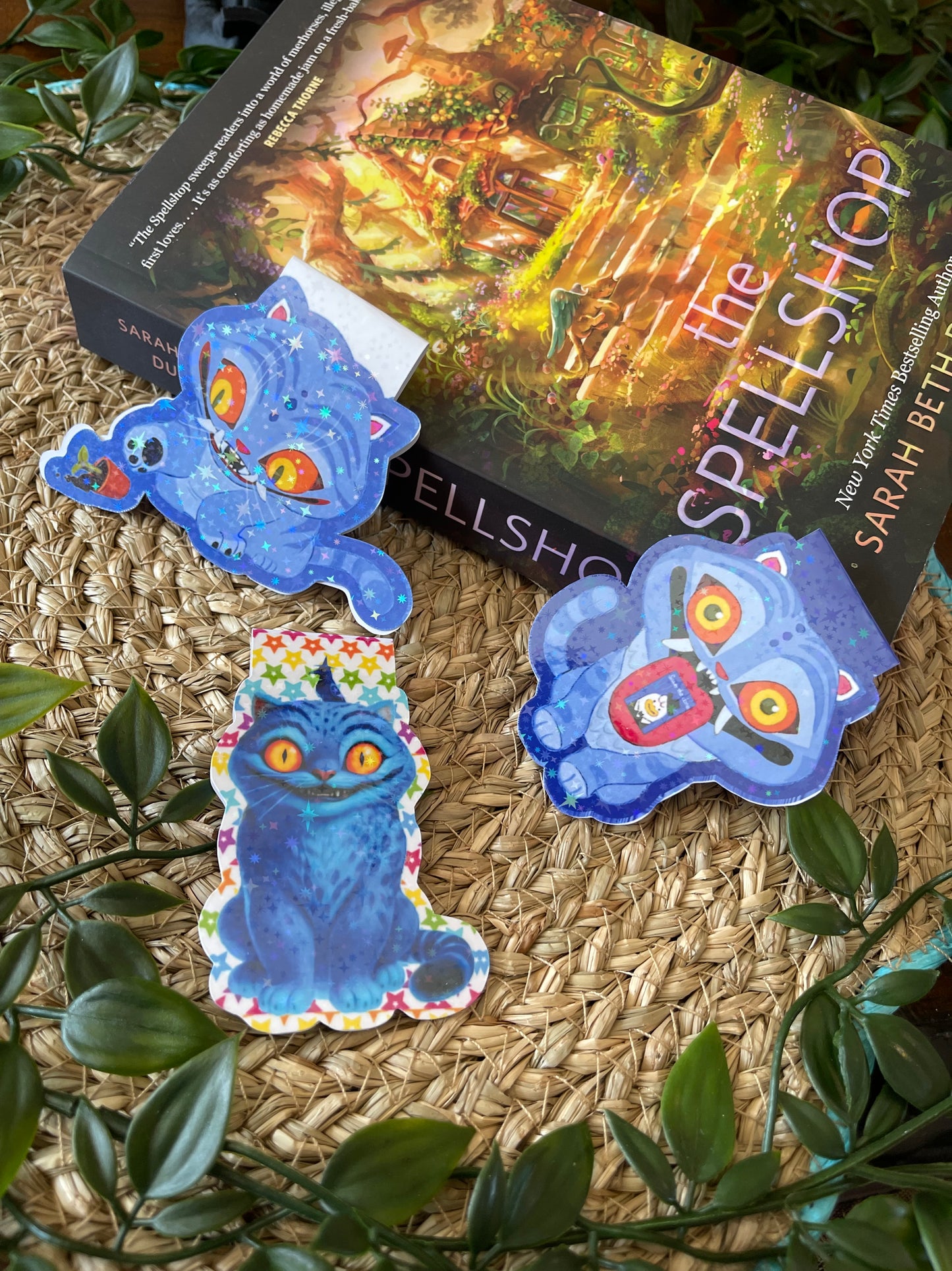 Cartoon Tiger Magnetic Bookmark