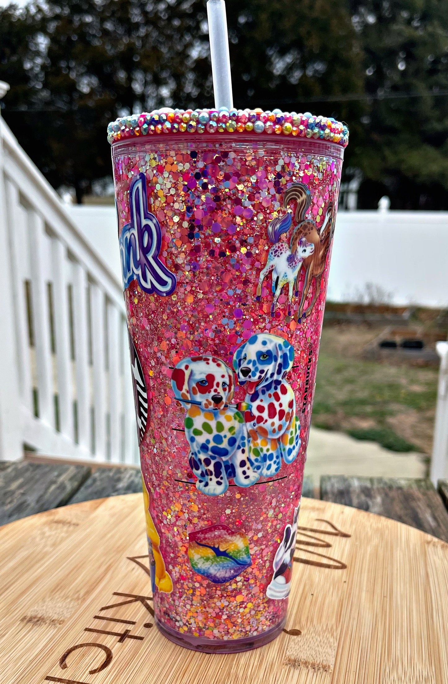 90's Nostalgia Snow Globe Tumbler