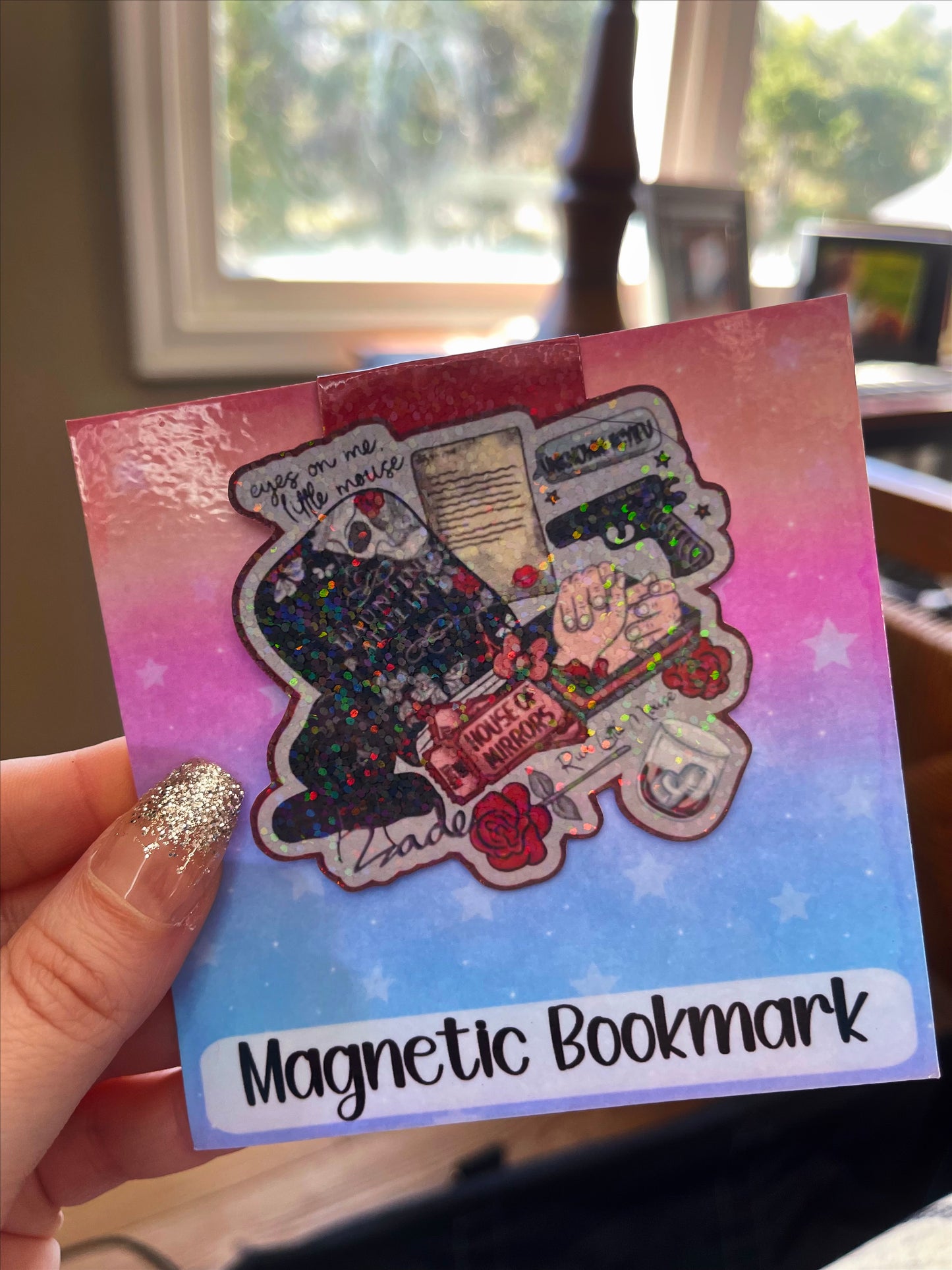 Dark Romance Magnetic Bookmark