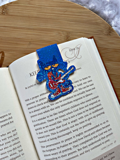 Cat Magnetic Bookmark, Cute Cat Bookmark, Reading Accessory, Book Gift, Cute Bookmark, Unique Bookmark, Personalized Bookmark