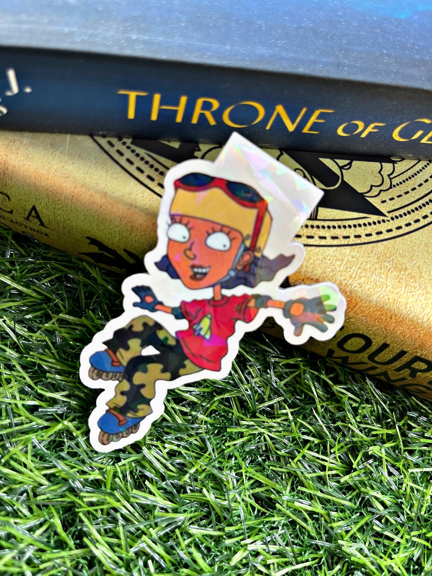 Rocket Power Bookmark, Cartoon Magnetic Bookmark, Cute Reading Accessory, Book Gift,