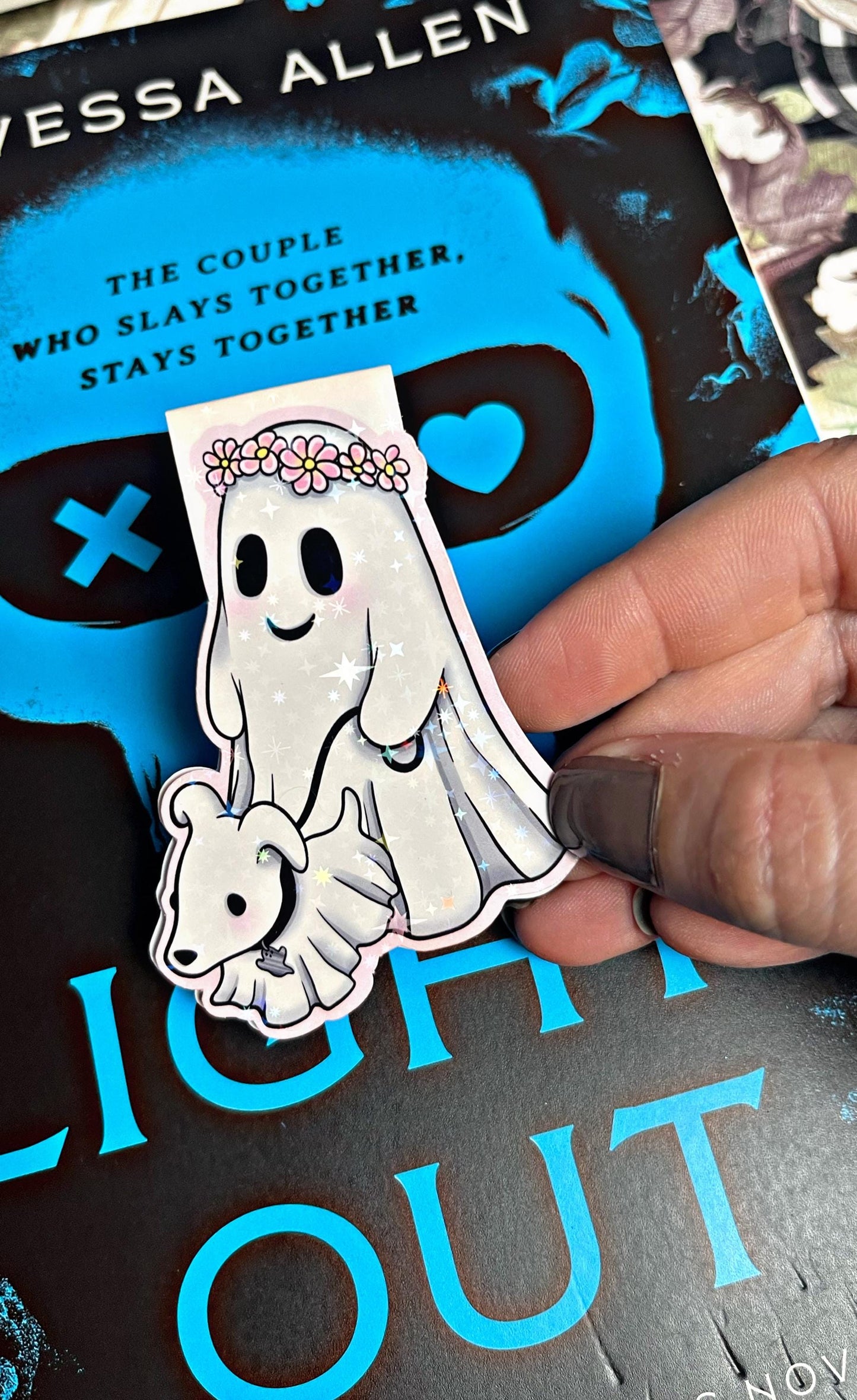 Cute Bookmark, Halloween Magnetic Bookmark, Reading Accessory, Book Gift, Cute Bookmark, Unique Bookmark, Personalized Bookmark