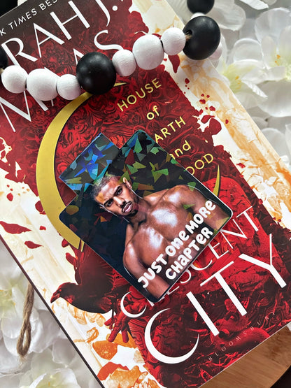 Michael B Jordan Magnetic Bookmark, Smutty Bookmark,  Reading Accessory, Book Gift, Cute Bookmark, Unique Bookmark