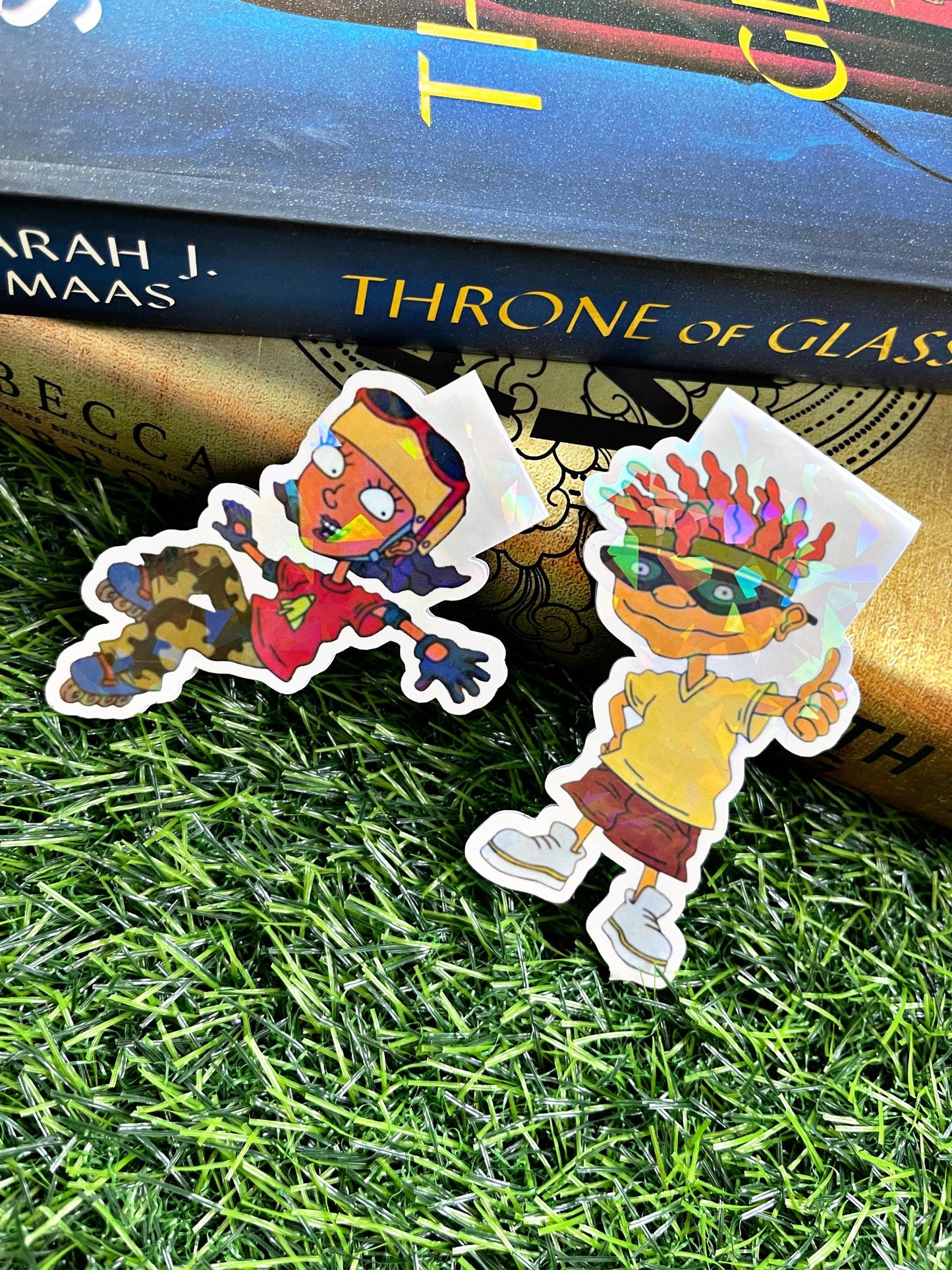 Rocket Power Bookmark, Cartoon Magnetic Bookmark, Cute Reading Accessory, Book Gift,