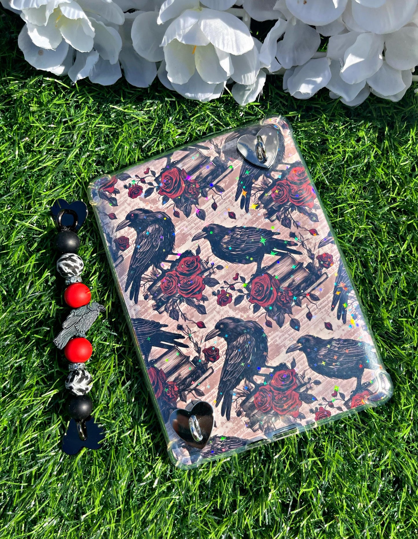 Edgar Allen Poe Themed Kindle Strap