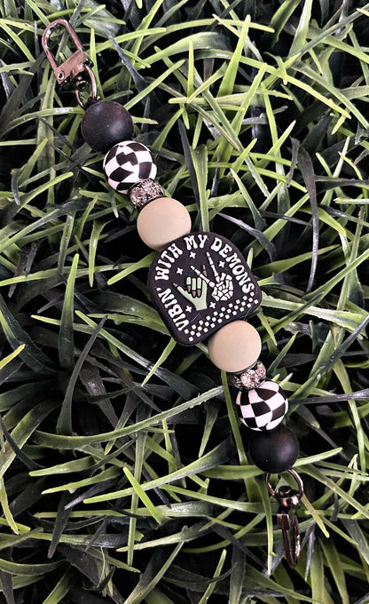 Vibin With My Demons Kindle Strap