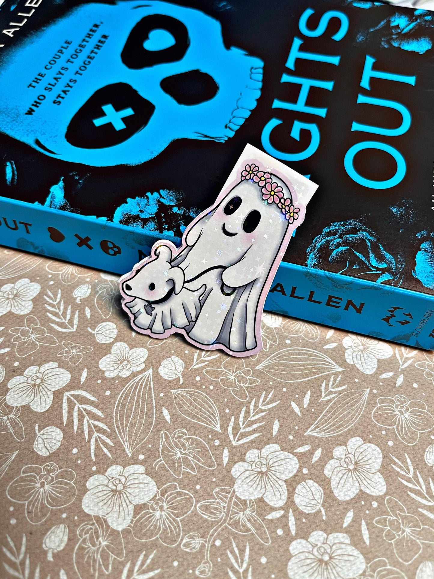 Cute Bookmark, Halloween Magnetic Bookmark, Reading Accessory, Book Gift, Cute Bookmark, Unique Bookmark, Personalized Bookmark