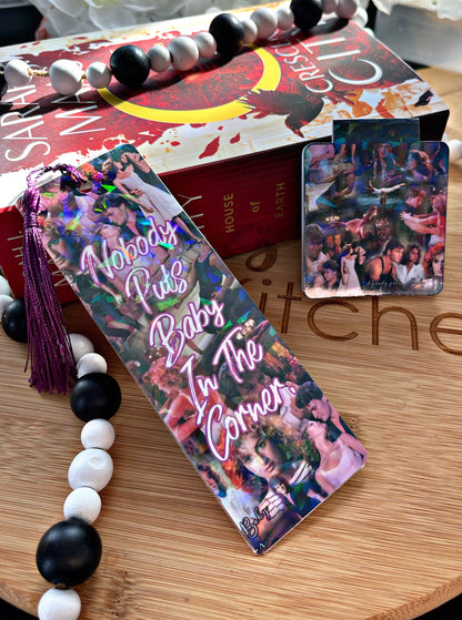 Dirty Dancing Bookmark - Dirty Dancing Magnetic Bookmark - Book Accessories - Book Lover Accessories