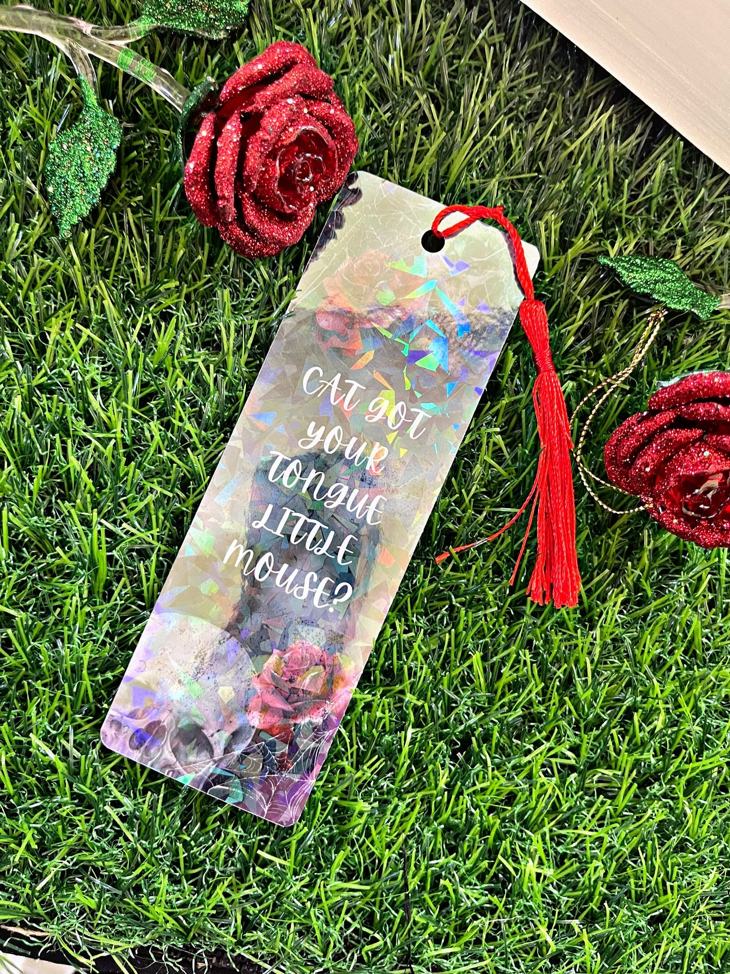 Haunting Adeline Themed Bookmark, Zade Meadows Bookmark, Cat and Mouse Reading Accessory, Book Gift, Dark Romance Bookmark