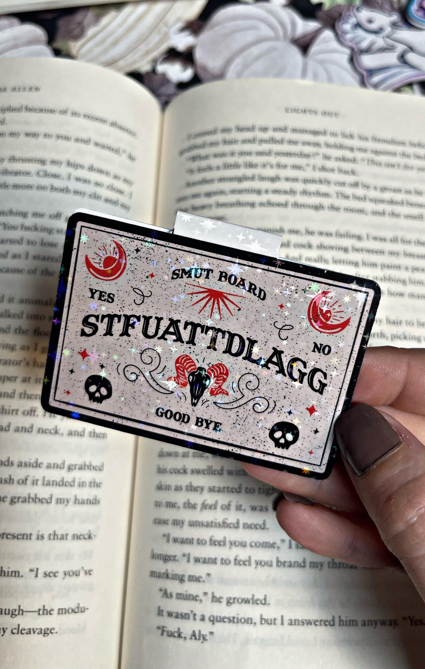 Dark Romance Bookmark, Magnetic Bookmark, Reading Accessory, Book Gift, Cute Bookmark, Unique Bookmark