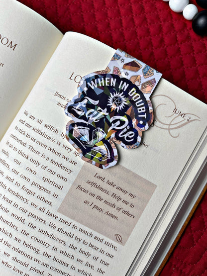 Supernatural Magnetic Bookmark, Winchester Brothers Bookmark, Reading Accessory, Book Gift, Cute Bookmark, Unique Bookmark,