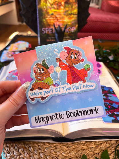 Cute Mouse Magnetic Bookmark