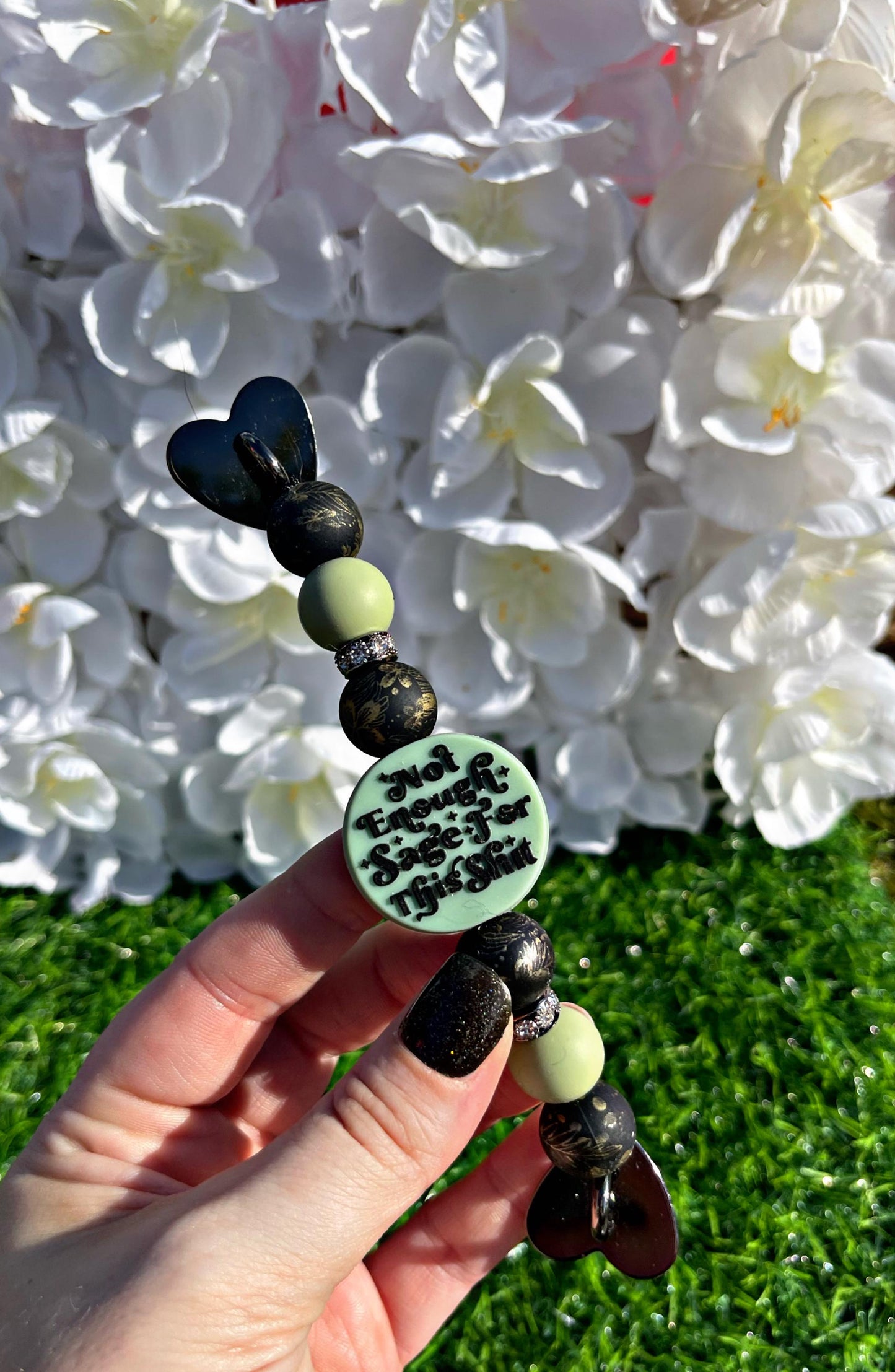 Not Enough Sage Kindle Strap