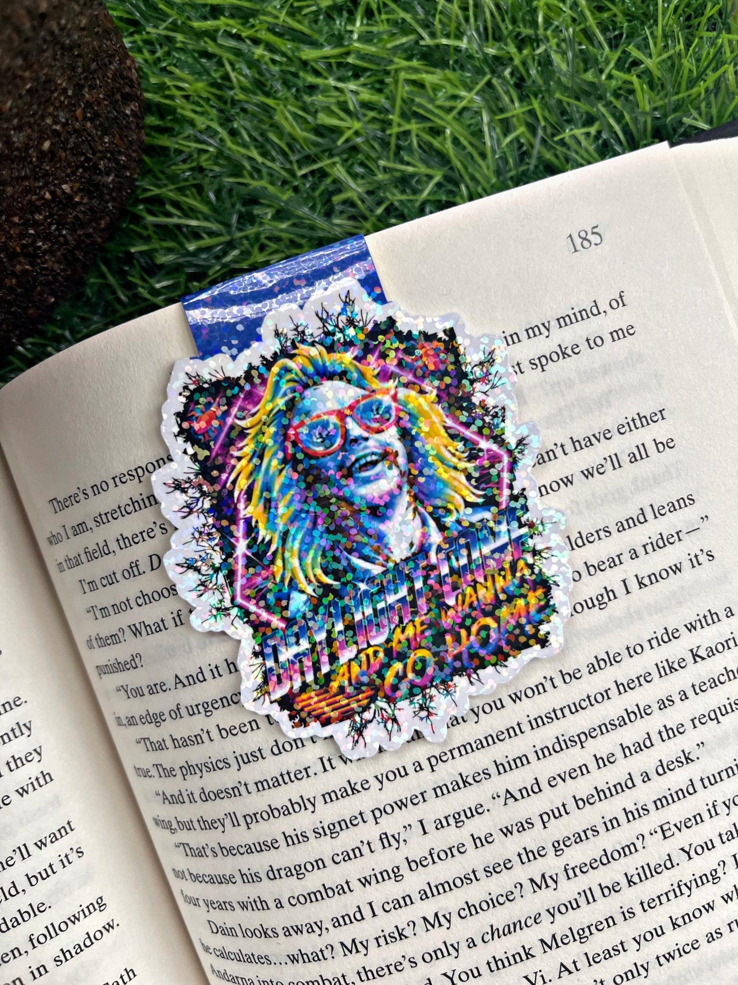 Beetle Guy Magnetic Bookmark, Daylight Come And Me Bookmark, Reading Accessory, Bookish Gift, Cute Bookmark