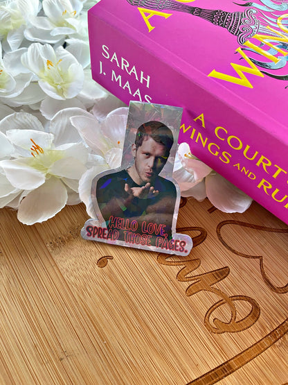 Vampire Diaries Magnetic Bookmark, Klaus Michaelson Bookmark,  Reading Accessory, Book Gift, Cute Bookmark, Unique Bookmark,