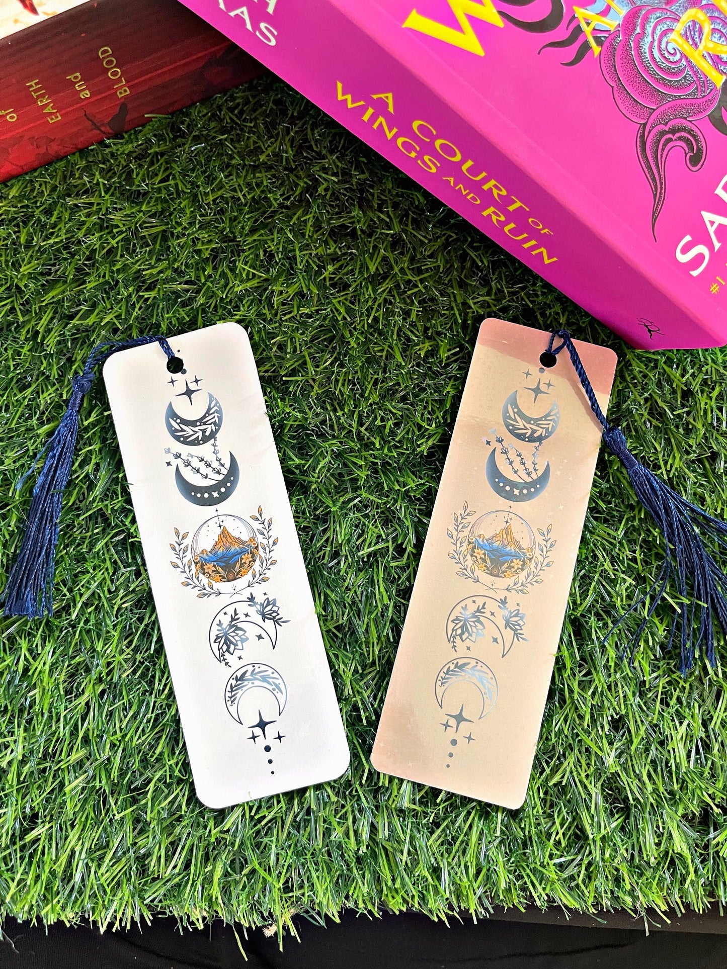 Acotar Themed Bookmark, Velaris Themed Bookmark, Reading Accessory, Book Gift, Cute Bookmark, Unique Bookmark, City of Starlight Bookmark