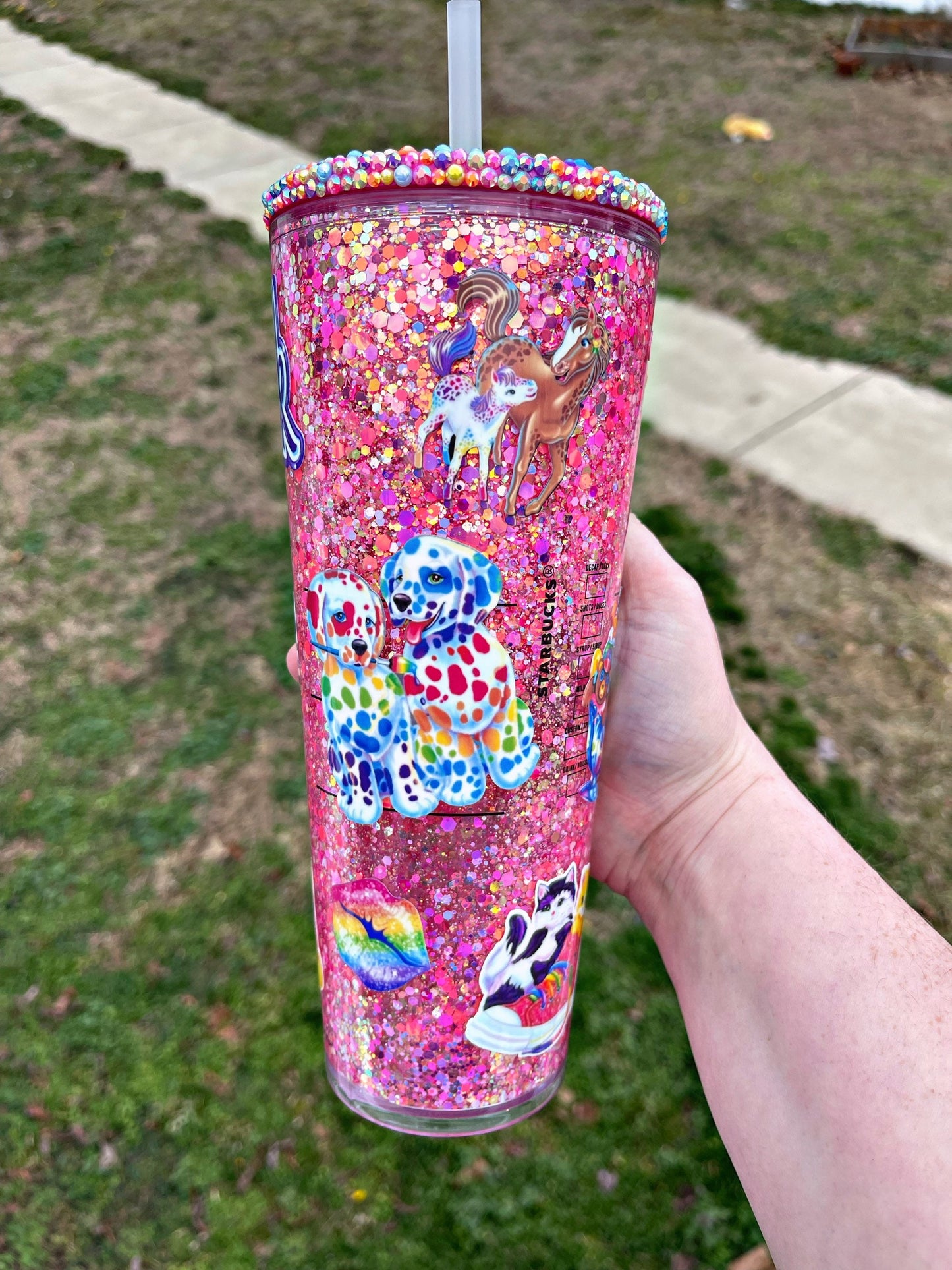 90's Nostalgia Snow Globe Tumbler