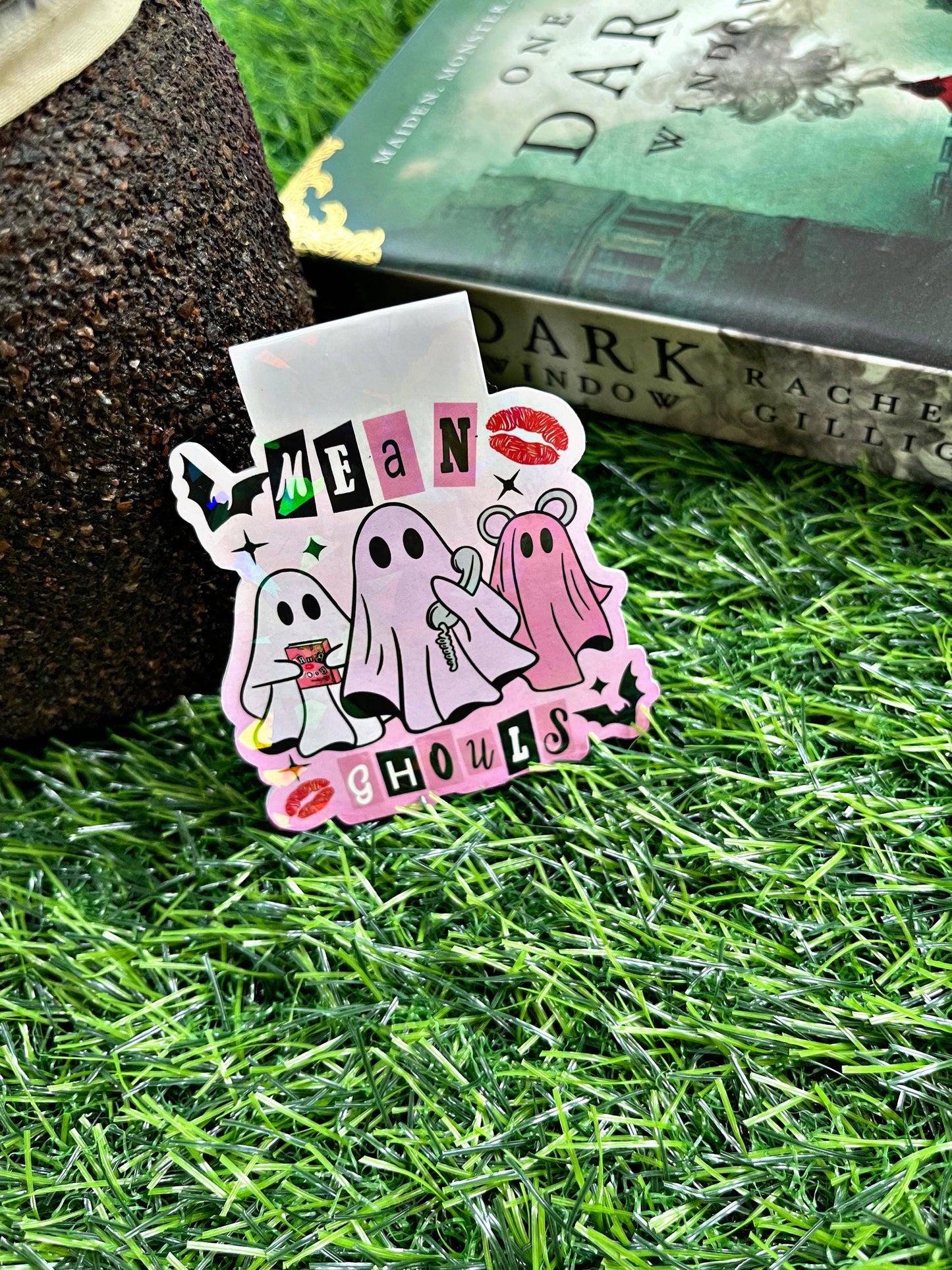 Mean Ghouls Magnetic Bookmark, Mean Girls Bookmark, Pink Reading Accessory, Bookish Gift, Cute Bookmark