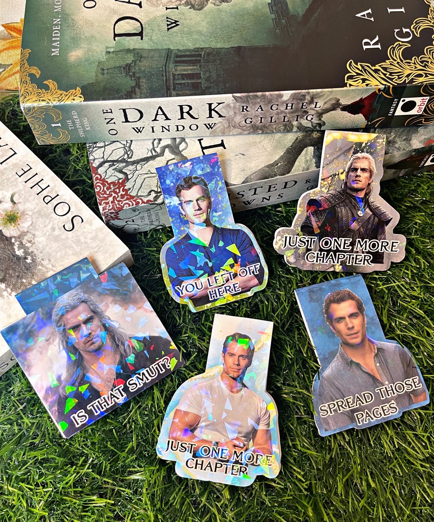 Henry Cavill Magnetic Bookmark, The Witcher Themed Magnetic Bookmark, Acotar Bookmark, Cute Reading Accessory, Book Gift,