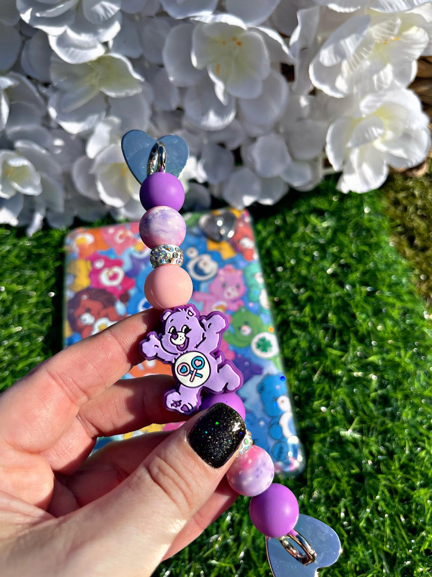 Cute Bear Themed Kindle Strap