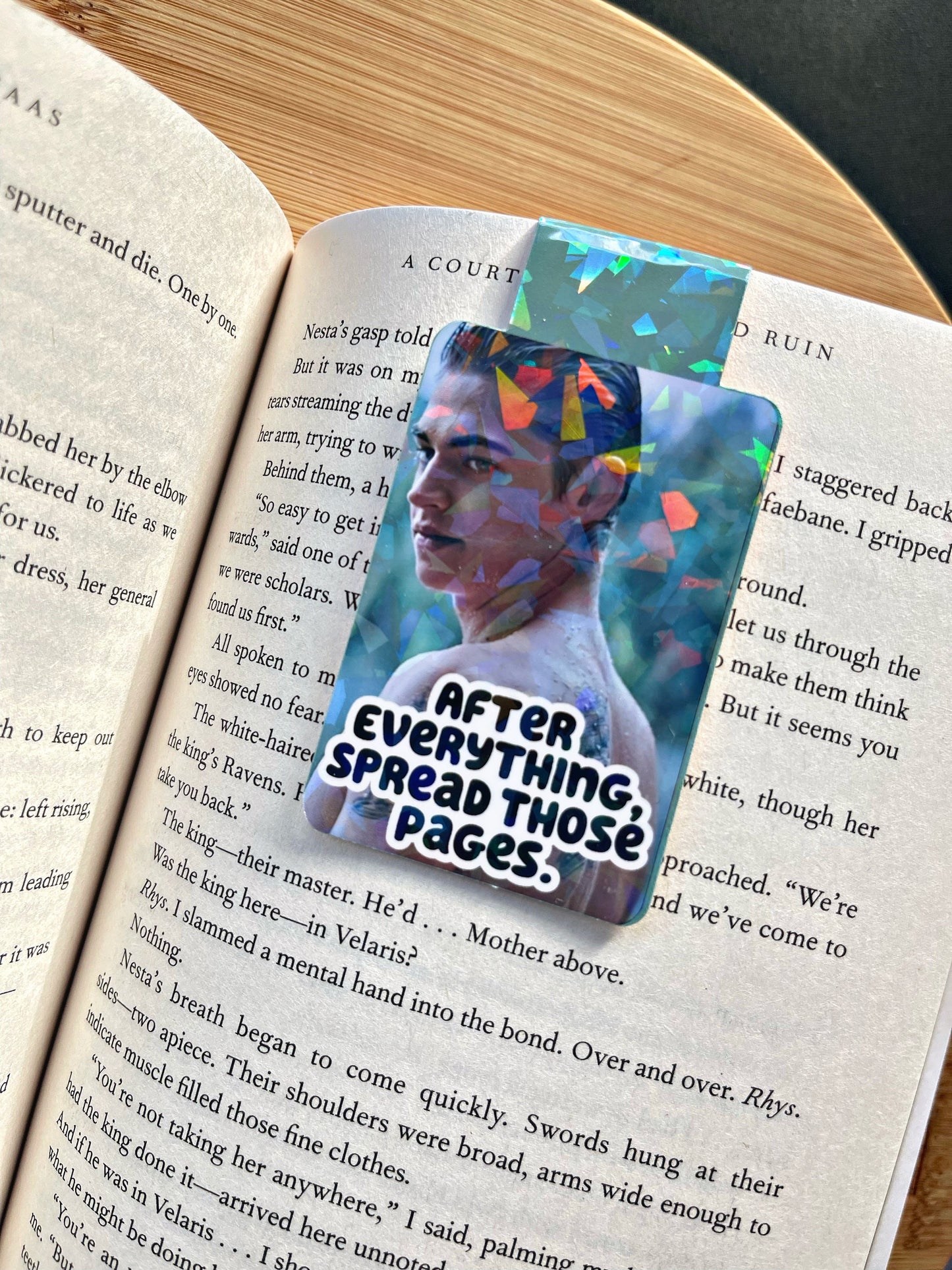 After Movie Magnetic Bookmark, Harden Bookmark,  Reading Accessory, Book Gift, Cute Bookmark, Unique Bookmark,