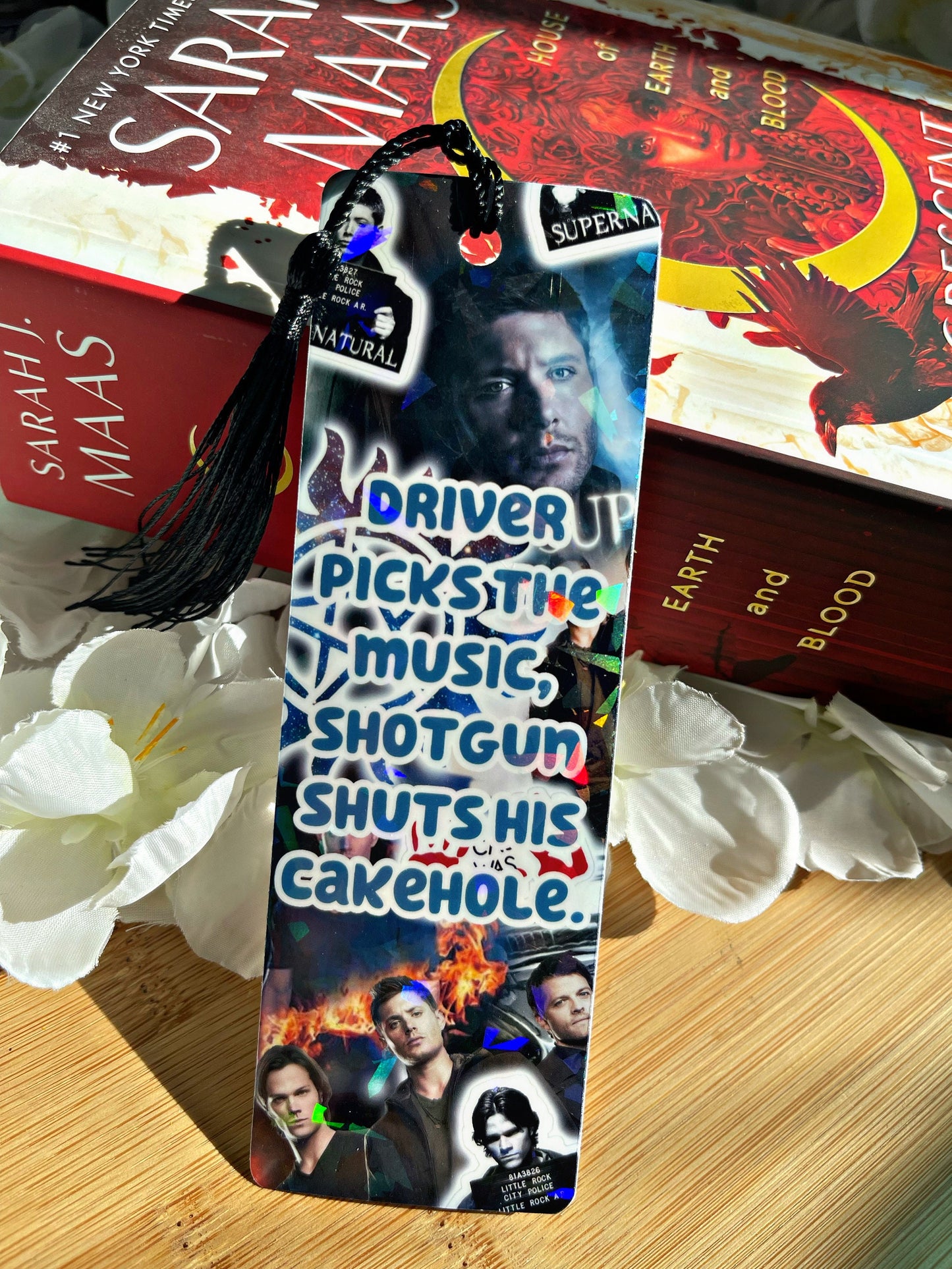 Supernatural Themed Bookmark, Winchester Boys Magnetic Bookmark, The Originals Reading Accessory, Book Gift, Cute Bookmark, Unique Bookmark,