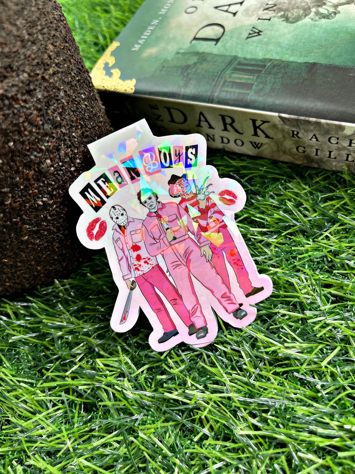 Horror Magnetic Bookmark, Mean Boys Bookmark, Mean Girls Reading Accessory, Bookish Gift, Cute Bookmark