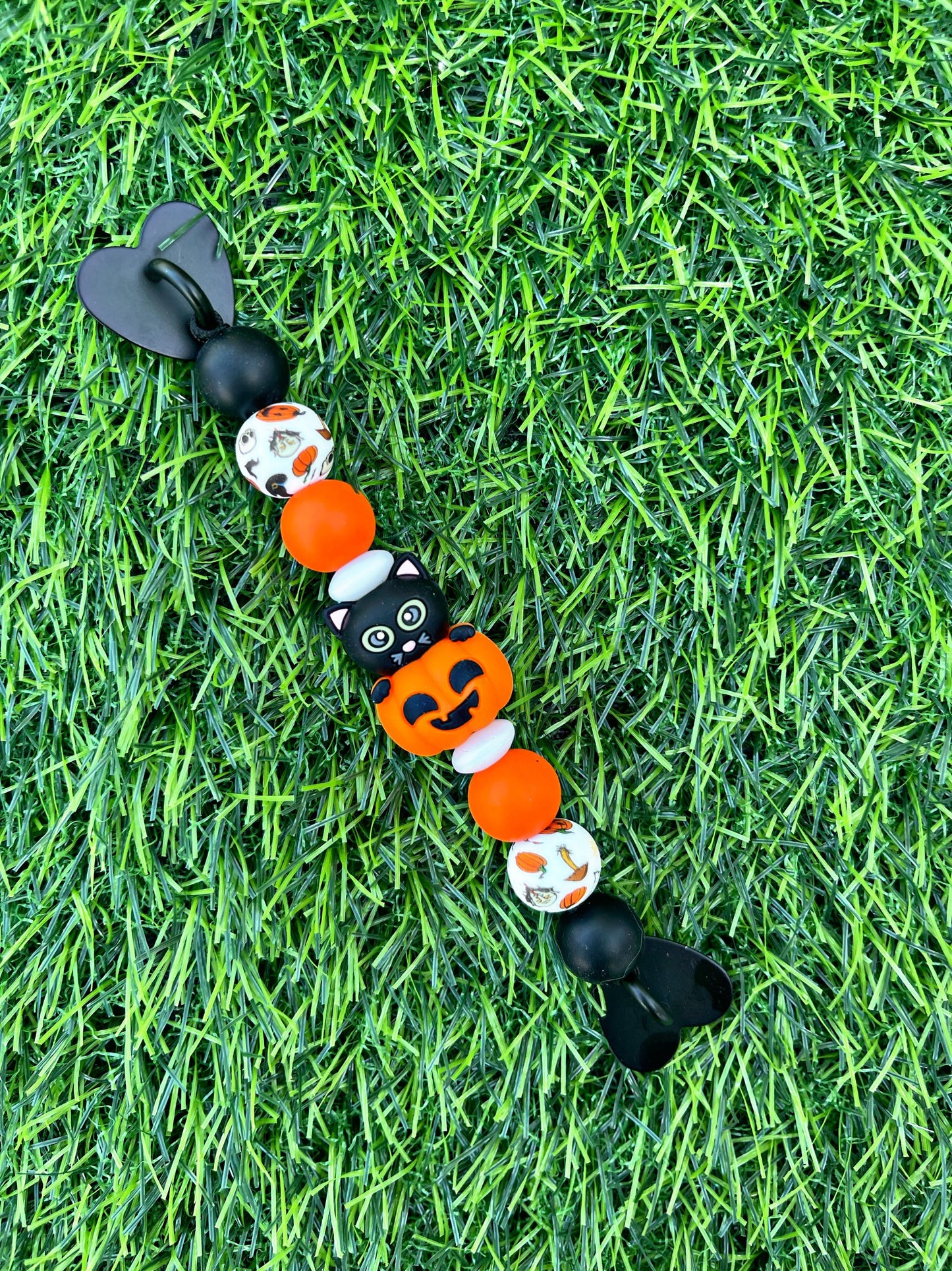 Black Cat Cupcake Halloween Kindle Strap
