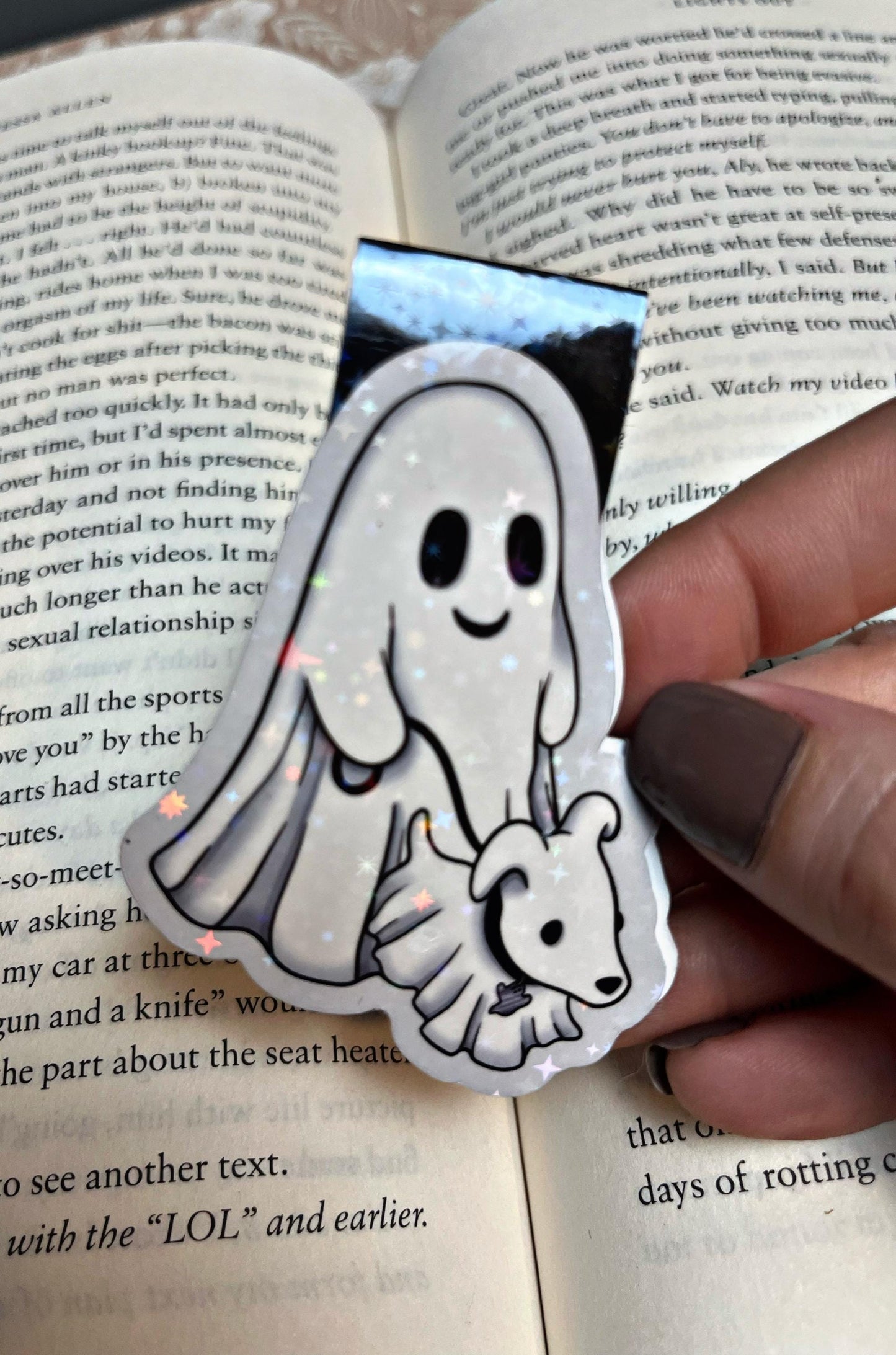 Cute Halloween Bookmark, Halloween Magnetic Bookmark, Reading Accessory, Book Gift, Cute Bookmark, Unique Bookmark, Personalized Bookmark