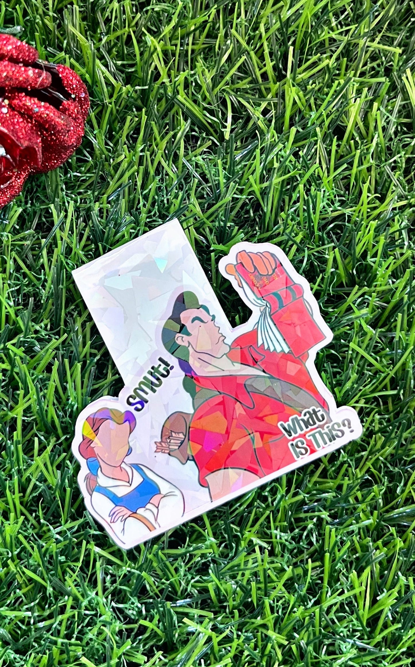 Beauty and The Beast Magnetic Bookmark, Belle Bookworm Smut Magnetic Bookmark, Cute Reading Accessory, Book Gift,